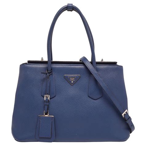 prada saffiano leather tote navy|Prada saffiano leather handbags.